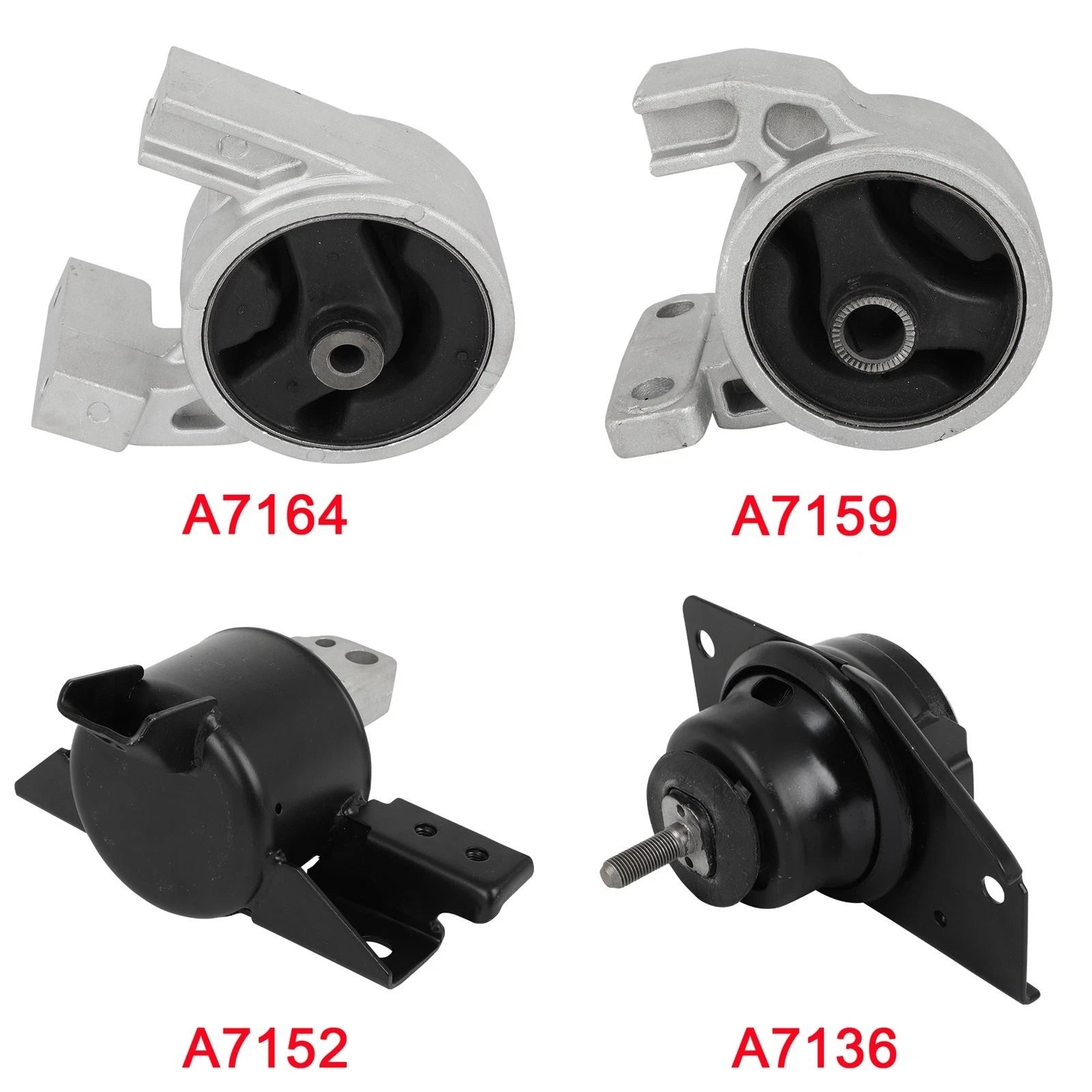 Engine Motor Transmission Mount for Hyundai Accent, Kia Rio 1.6L (2006–2017) A7164