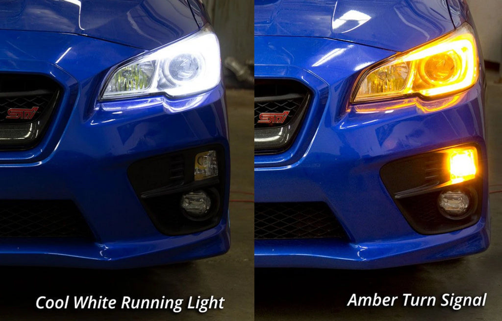 C-Light White Amber Switchback LED Boards Replacement for Subaru WRX (2015–2020)
