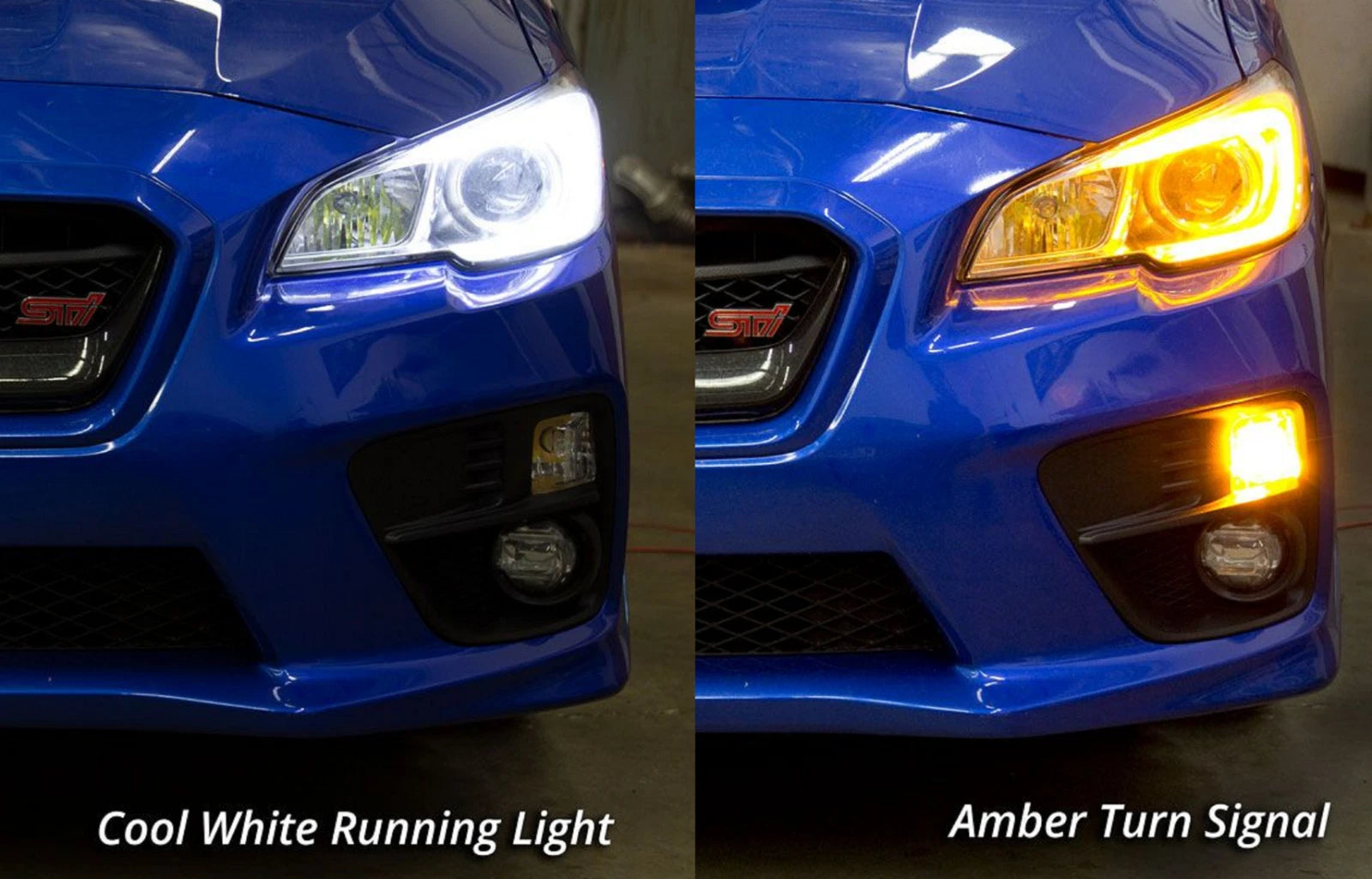 C-Light White Amber Switchback LED Boards Replacement for Subaru WRX (2015–2020)