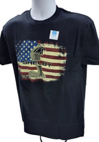 Replacement Black T-Shirt with Shelby Cobra Emblem for Men and Women (Unisex)