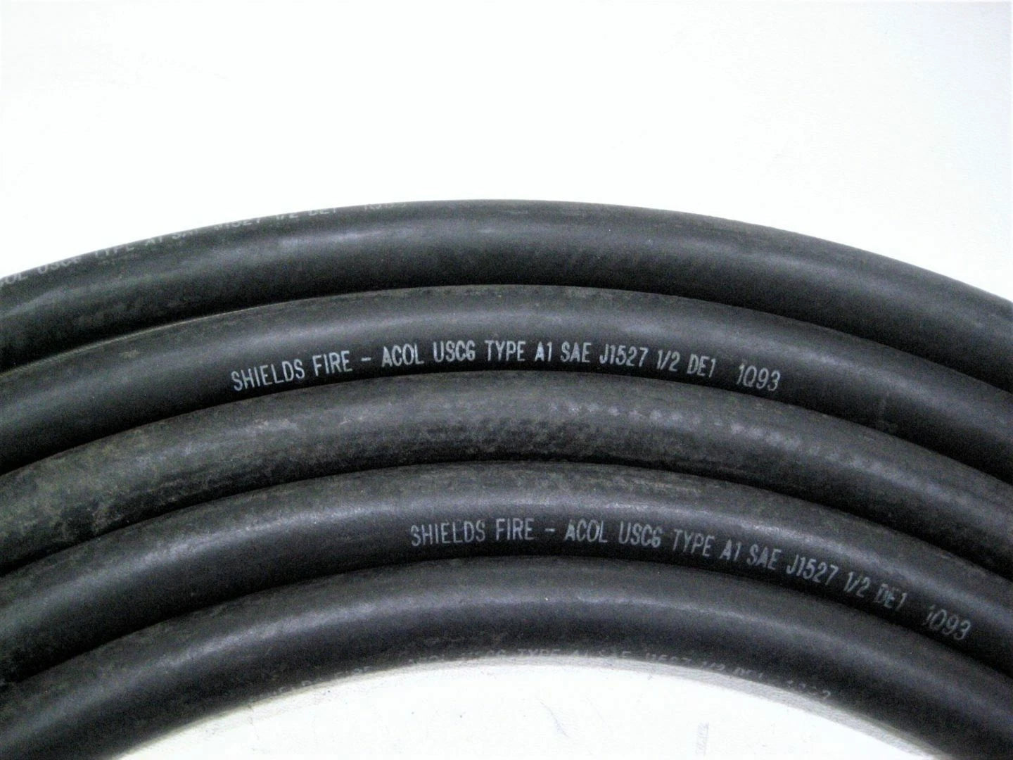 1/2" x 24'6" Marine Gas Diesel Fuel Hose for USCG Type 1 SAE J1527