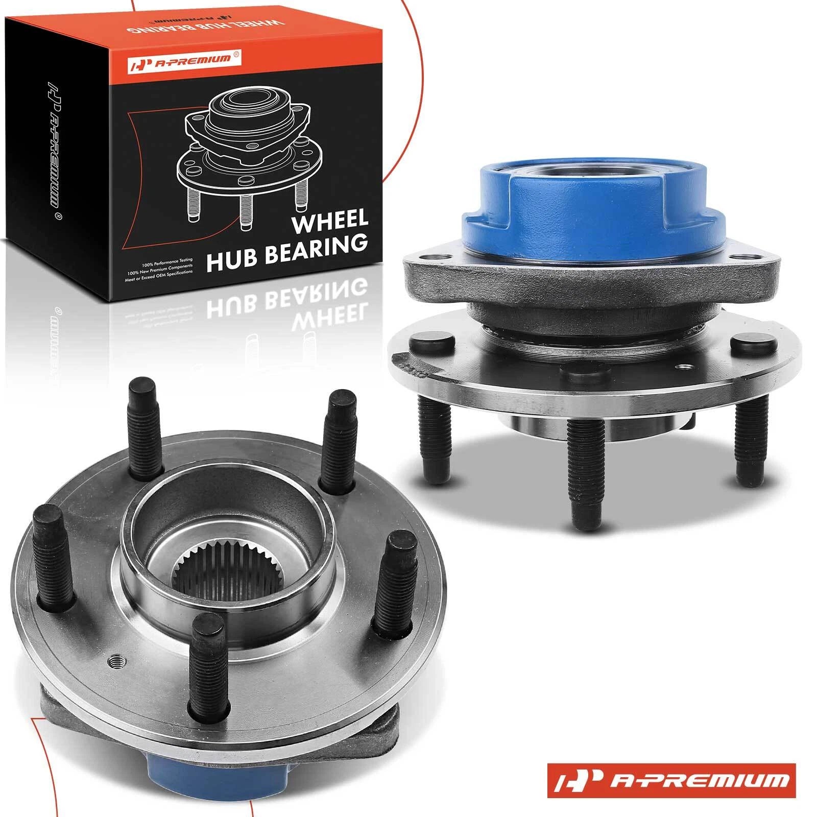 Front Wheel Hub & Bearing Assembly for Chevy Impala Buick LaCrosse (2000–2013)