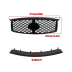 Front Upper Grille & Lower Bumper Trim for Infiniti QX80 (2015–2017)