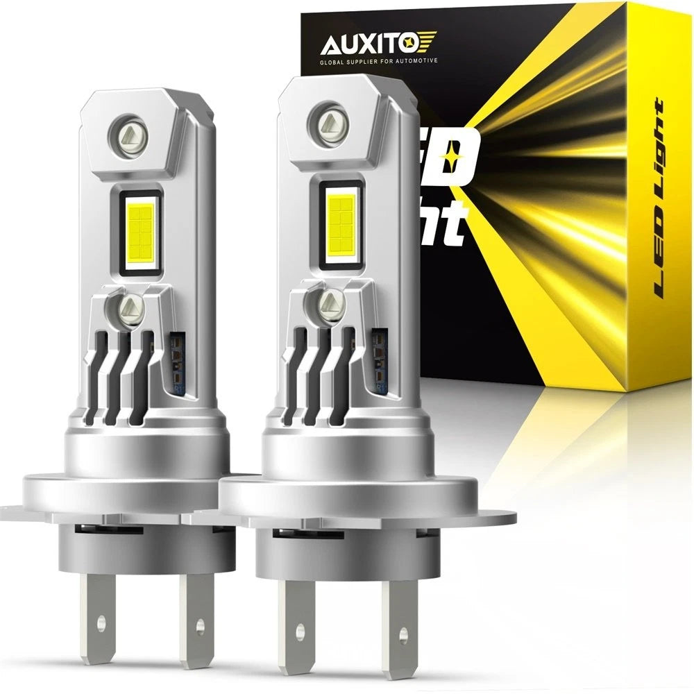 2X H7 LED Headlight Bulbs Kit 40000LM 6500K for