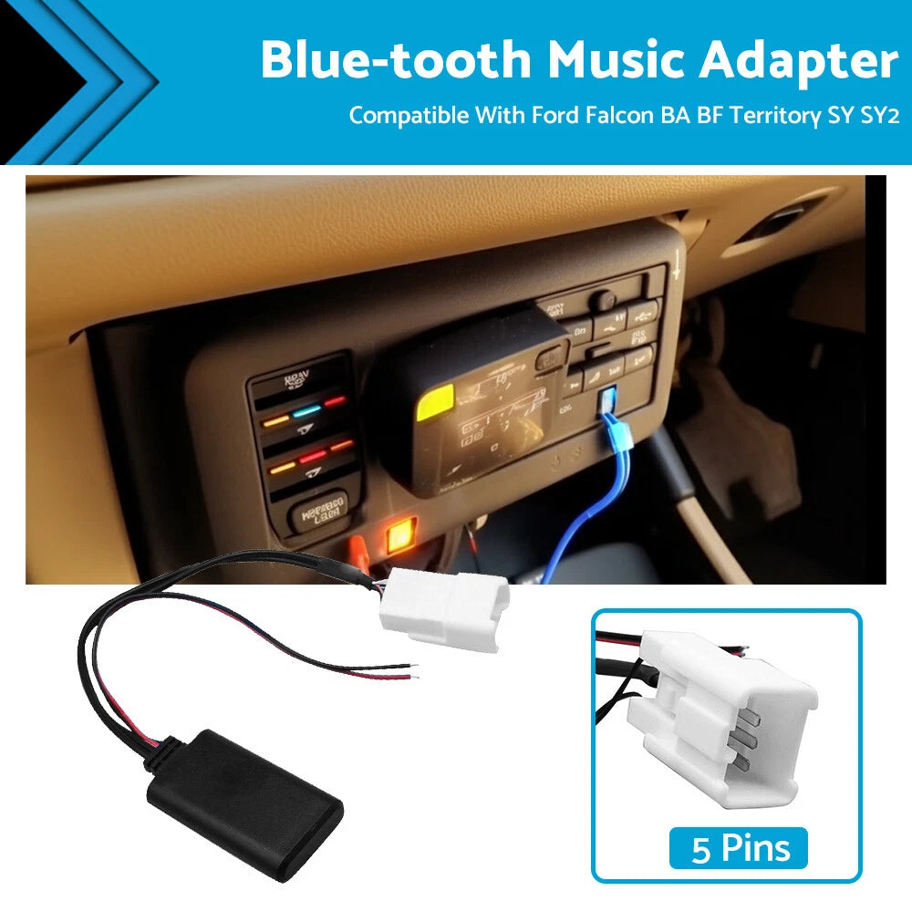 Bluetooth Adapter for Ford Falcon BA-BF, Territory SY (2002–2016)