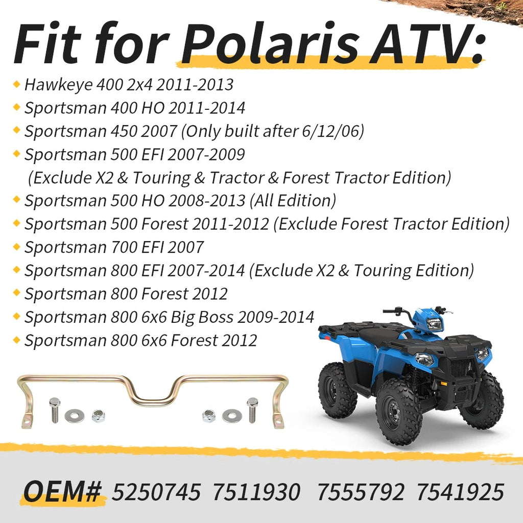 Seat Latch Retainer w/Screw Assembly 5250745 for Polaris Sportsman 800 (2007–2014)