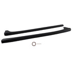 Side Extension Panel Kit for Honda Accord Sedan (2008-2012) Black ABS