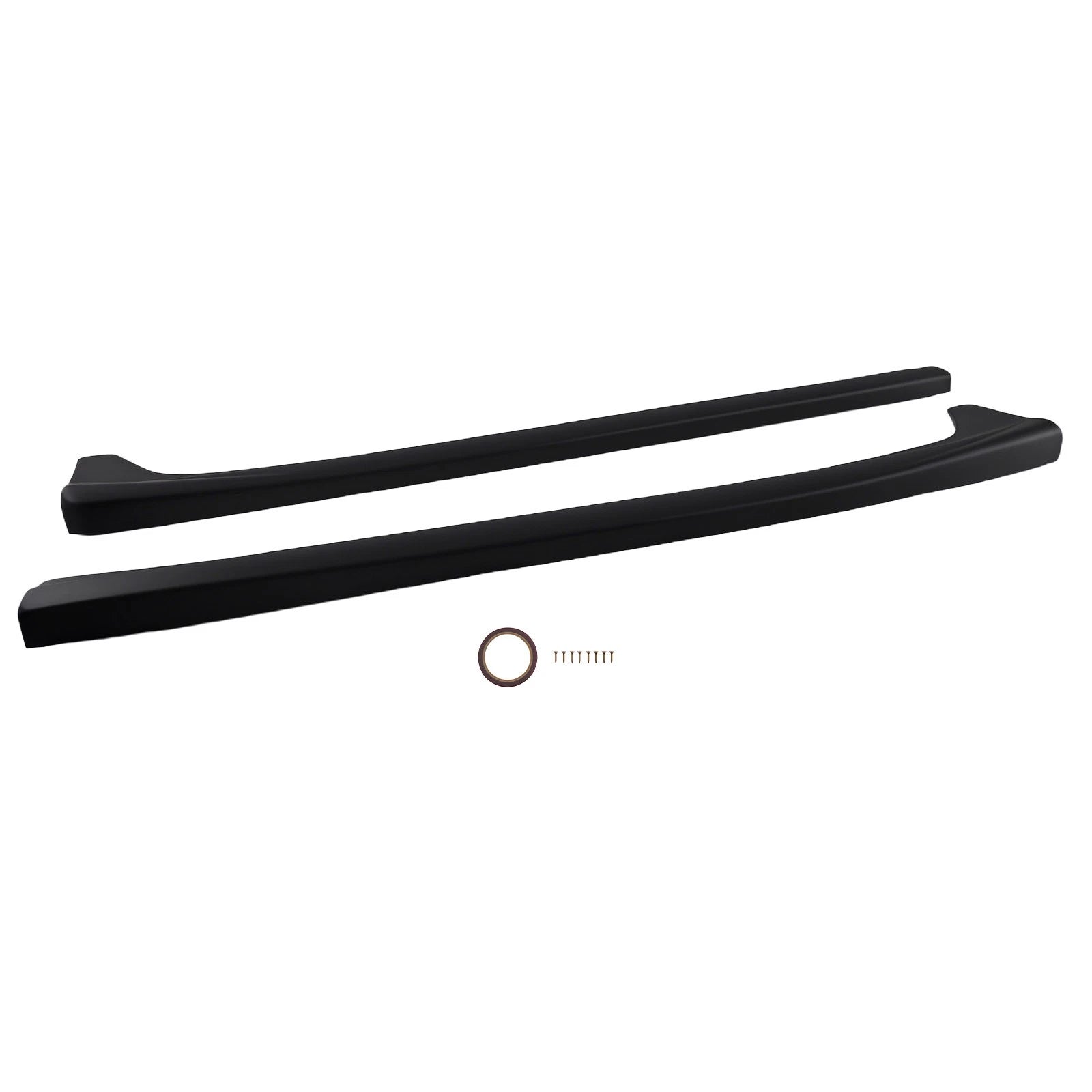Side Extension Panel Kit for Honda Accord Sedan (2008-2012) Black ABS