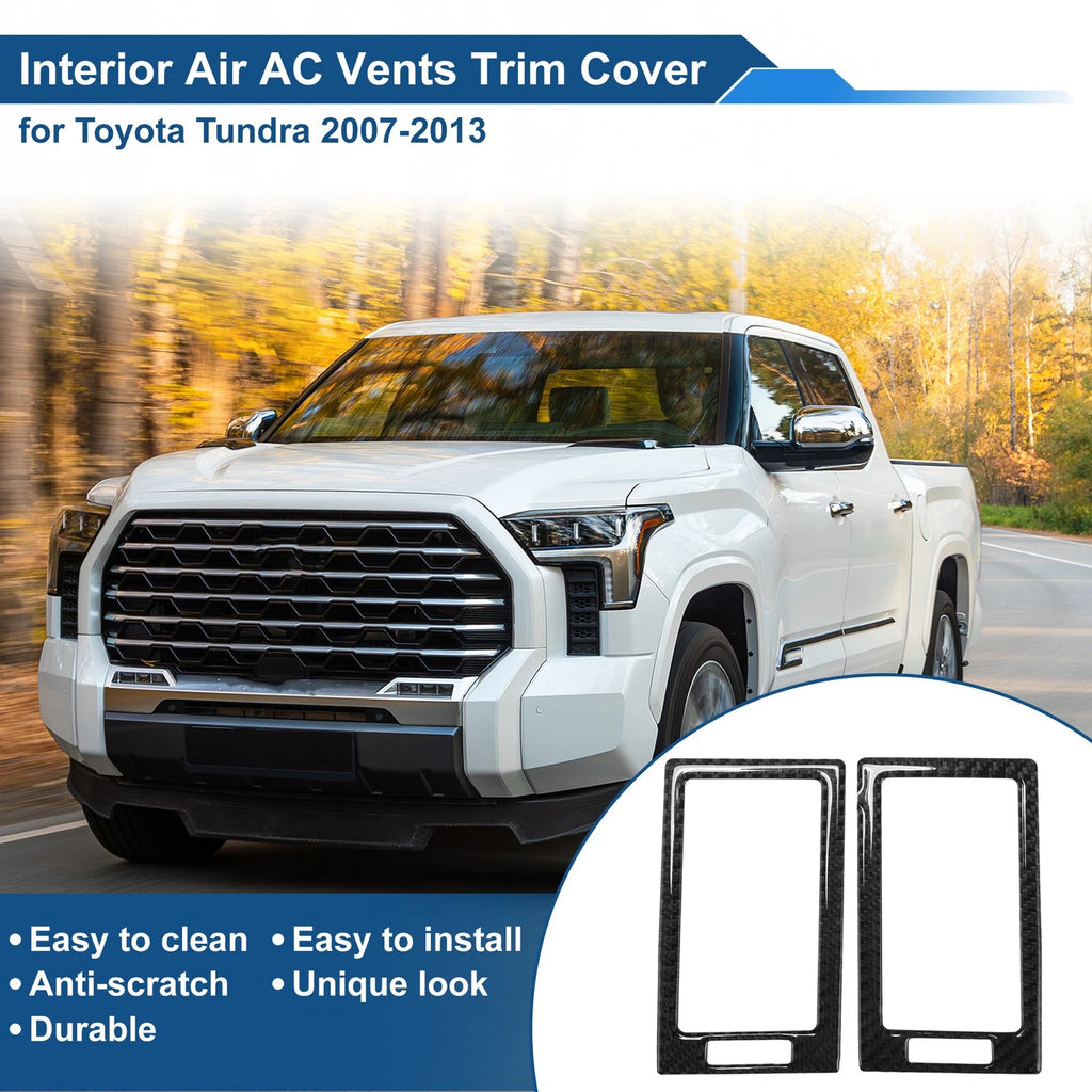 Air Condition Outlet Vent Trim Cover Frame for Toyota Tundra (2007–2013) 1 Pair