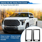 Air Condition Outlet Vent Trim Cover Frame for Toyota Tundra (2007–2013) 1 Pair