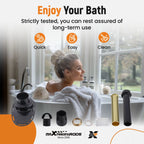 Oval Tub Drain Rough-in Kit for Freestanding Bathtub (Brass, ABS)