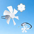6 Inch RV Exhaust Fan Unit with 12V D Shaft Motor for Ventline Hengs