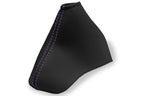 Leather Manual Shift Boot Cover for Chevrolet Cavalier (2000–2005) Purple Stitch
