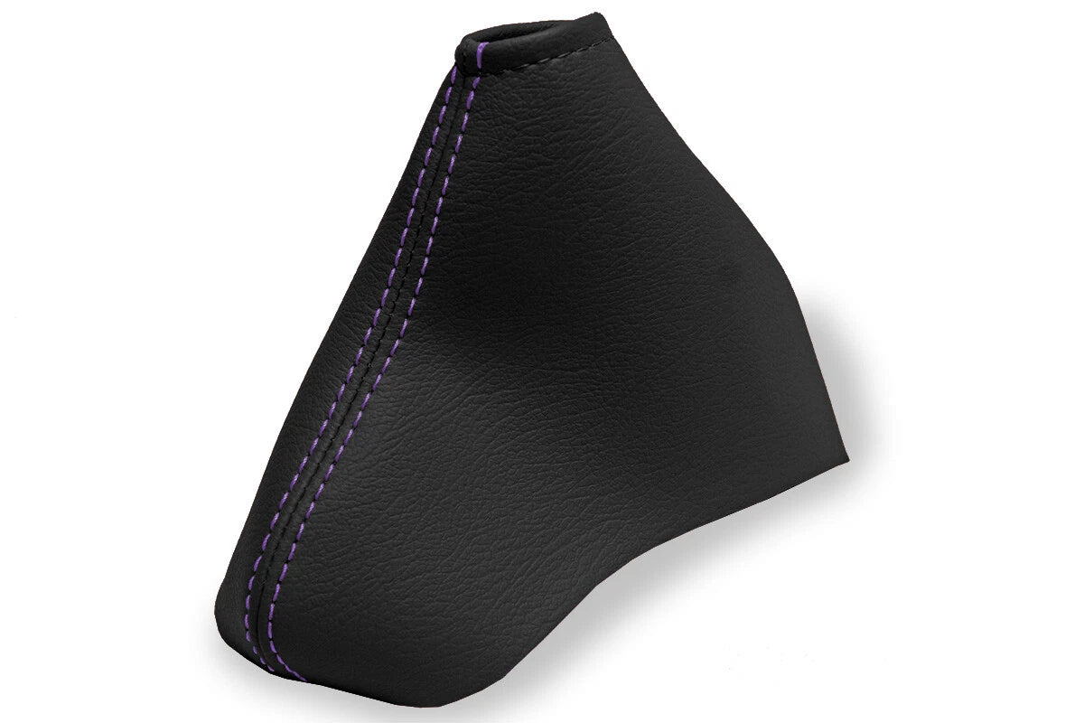 Leather Manual Shift Boot Cover for Chevrolet Cavalier (2000–2005) Purple Stitch