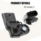 Boost Pressure Sensor for Fiat Opel Saab Renault Honda Ford GMC Chevrolet Nissan