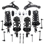 Front Rear Struts Lower Control Arm Sway Bar Kit for Toyota Highlander (2004–2007)