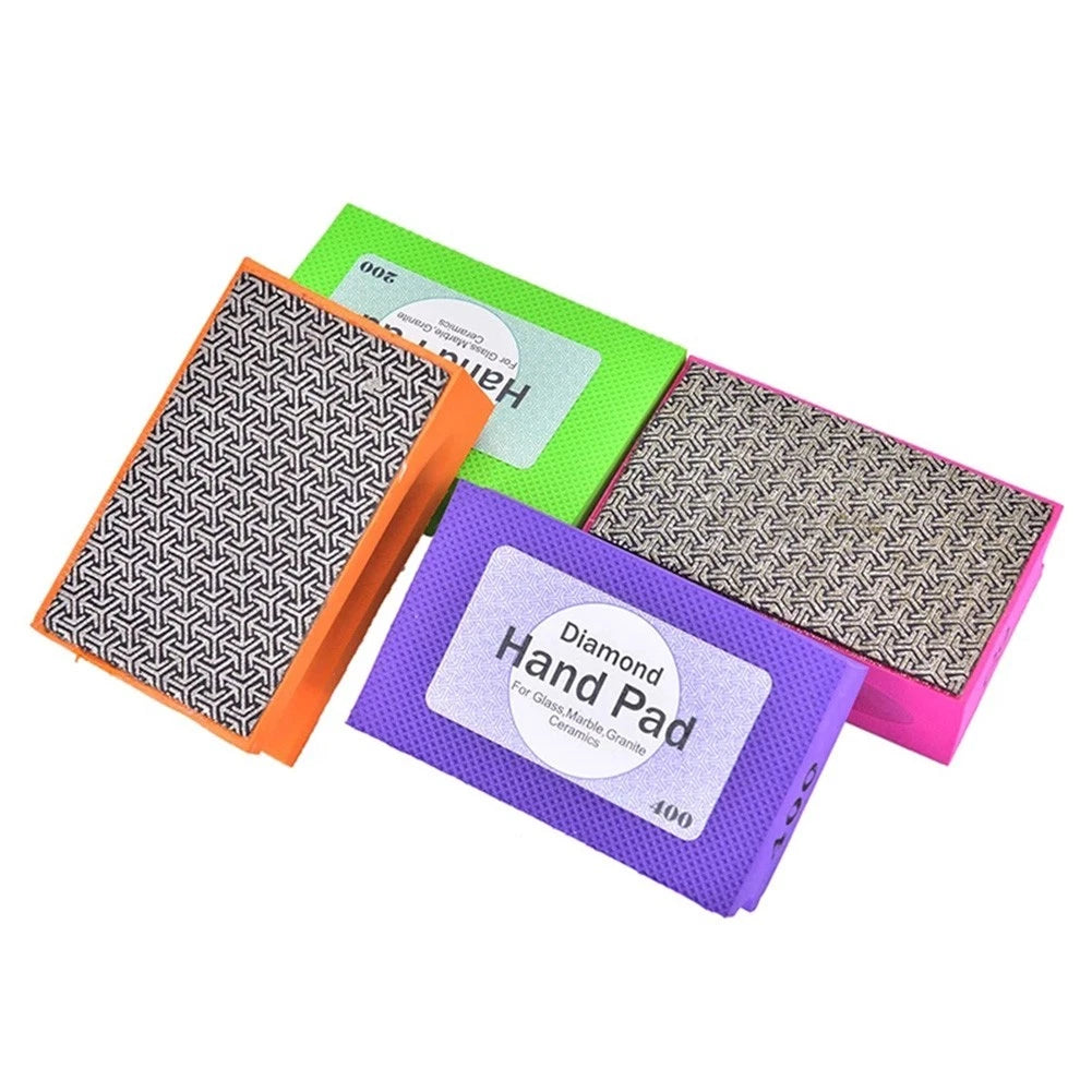 Set of 2 Fine Grinding Polishing Pads 100# 200# for Automotive Use