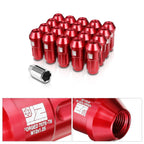 20Pcs M12x1.25 Closed End Bulge Acorn Lug Nuts for Universal Fit (All Years)