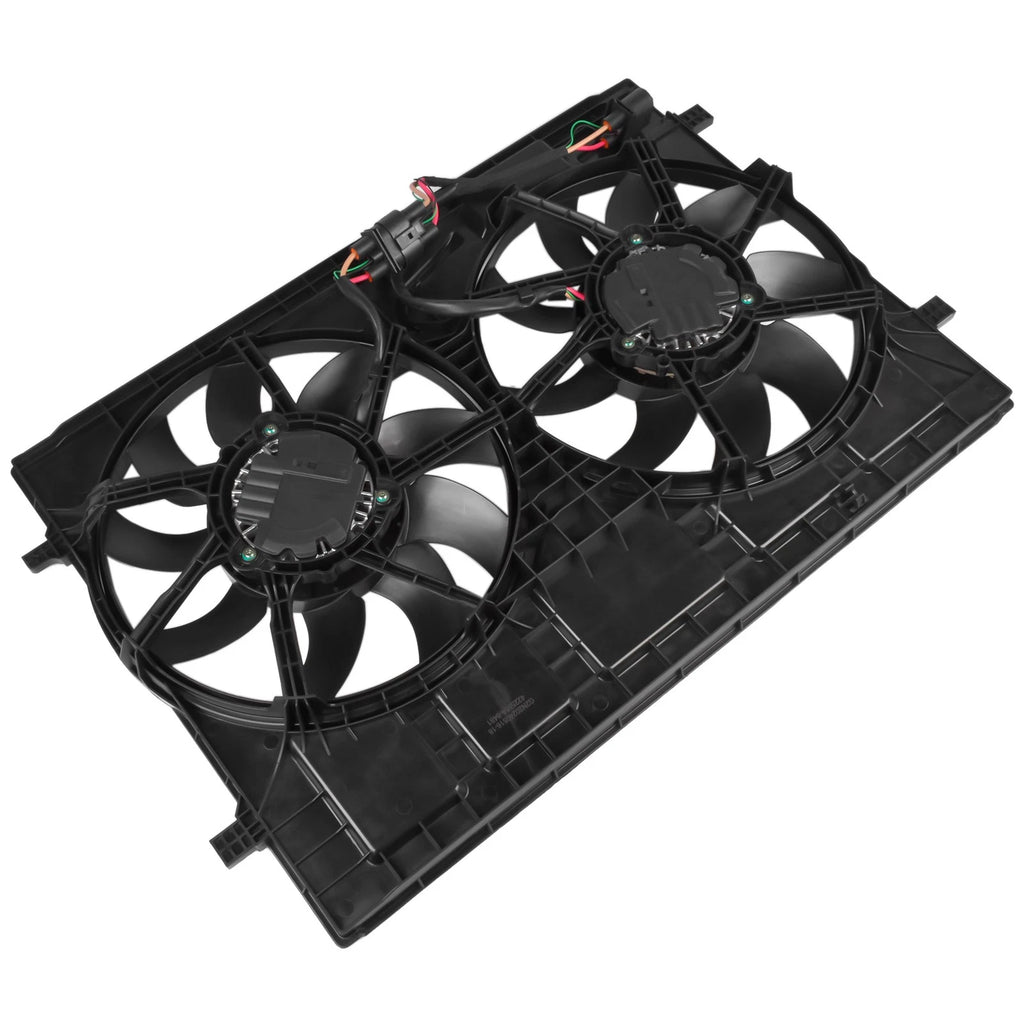 Dual Radiator Cooling Fan Assembly for VW Atlas (2018–2023) Atlas Cross Sport (2020–2023)