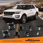 2.5" Front 1.25" Rear Lift Kit for Ford Explorer (2011-2019)