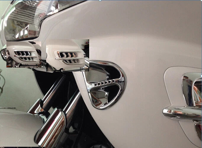 Chrome Air Intake Grills for Honda GL1800 (2001–2011)