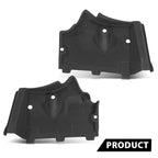 Pair Front Under Body Splash Guard Shield for Audi A6 S6 C7 A7 (2011–2017)