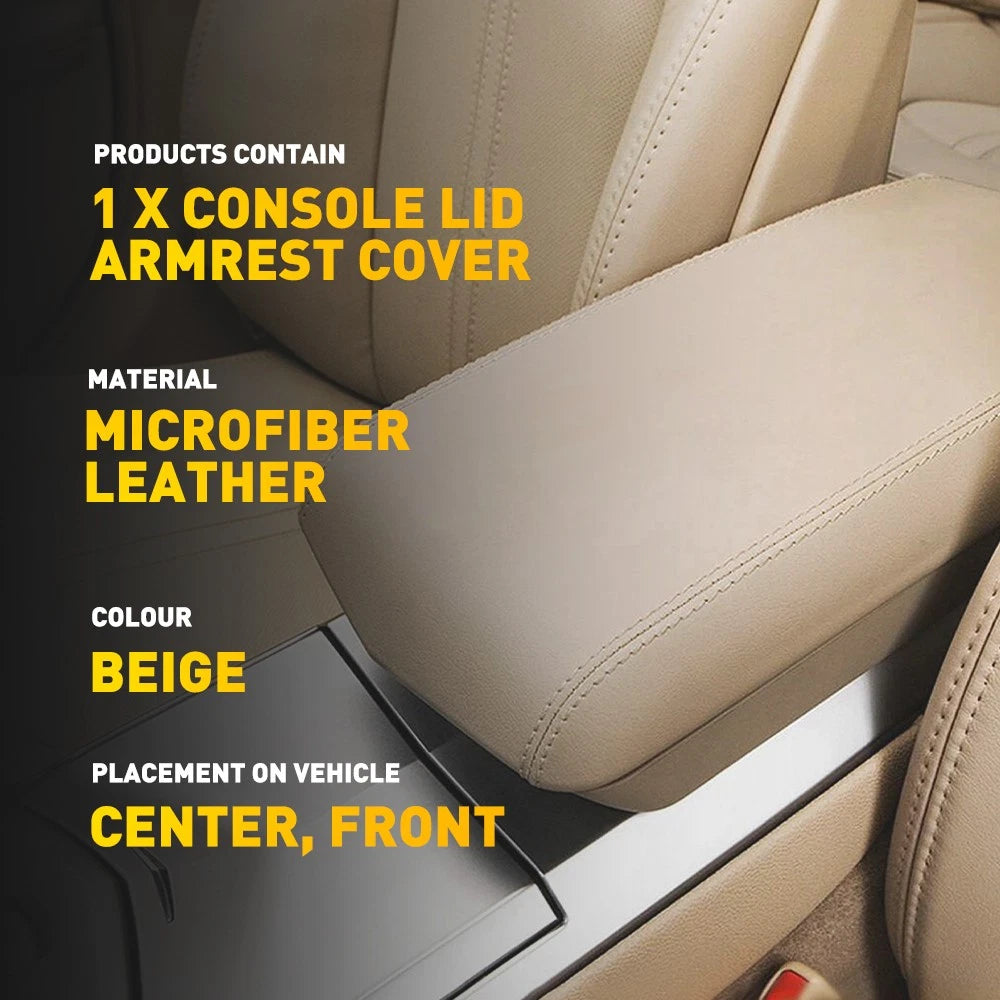 Leather Armrest Pad Cover for Lexus RX350 RX450h (2010–2015) EXV