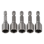 5PCS 14inch Hex Shank Magnetic Nut Driver Set for Electric Drill