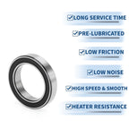 Deep Groove Ball Bearing 6805VV for Scooter Skateboard Wheel (25x37x7mm)