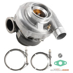 770 Dual Ball Bearing Billet Turbocharger 0.72 3'' V-band Universal (2.0-3.5L)