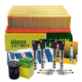 Set of 4 Mann Filters & 4 NGK G-Power Spark Plugs for Audi Turbo