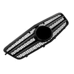 Shiny Black Front Grille for 2009-2010 Benz E-Class E63 E250 E550 E350 4DR