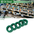 Set of 5 Oil Seal Ring Rotary Shaft Seal 10x16x6mm High Pressure