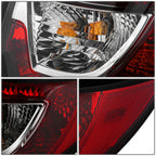 Right Side Tail Light for Chevy Traverse (2013–2017) OE Style Chrome Housing Red Lens