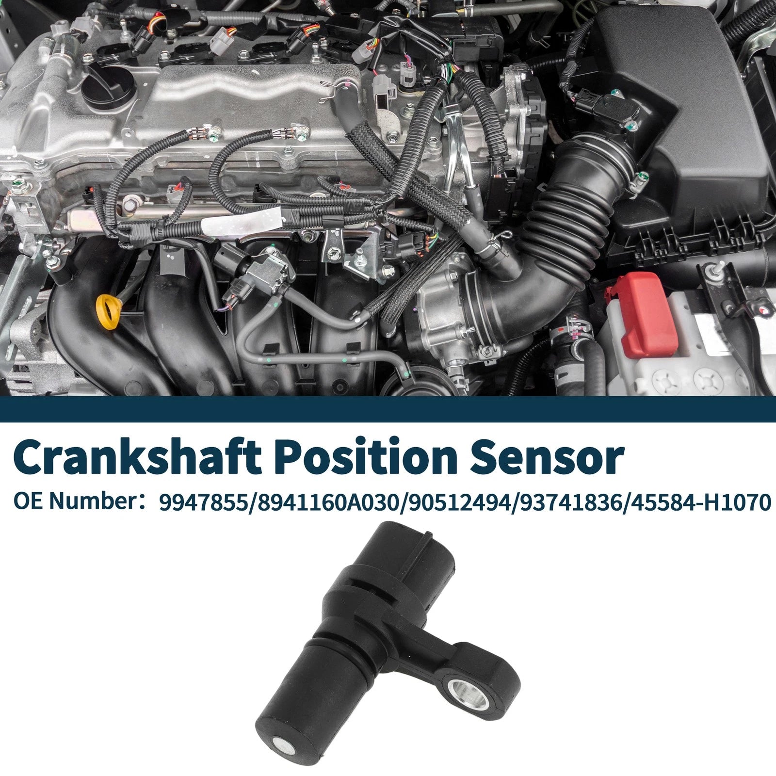 Crankshaft Position Sensor for Hyundai Terracan 2.5TD (2001–2006) No. 9947855