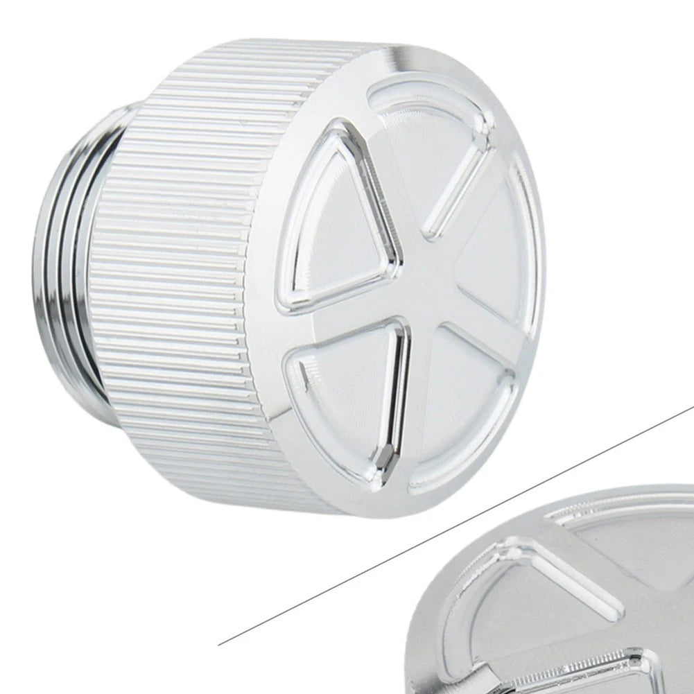 Engine Oil Filler Cap Plug Screw M27 for Yamaha VMAX1200 XJR400 (1990–2007) Chrome