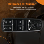 Driver Side Power Window Switch for Porsche Cayenne (2011–2018) 7PP959858H DML