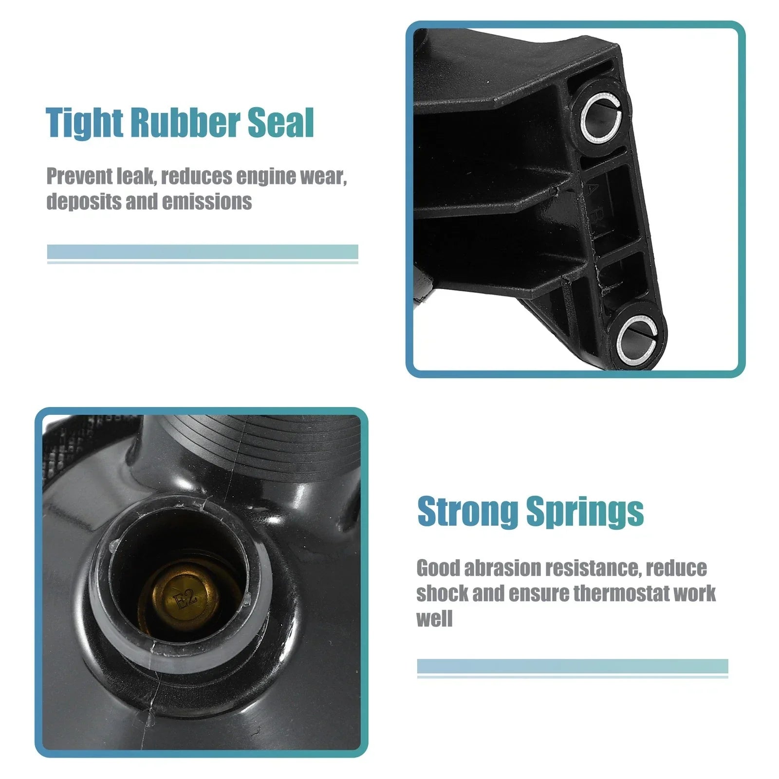 Engine Coolant Thermostat Housing Assembly for BMW 320i (2013-2015)