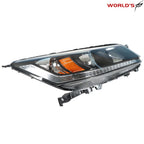 Black Halogen Headlight Assembly for Honda Accord (2013–2015)