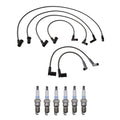 Denso Wire Set & 6 Platinum TT Spark Plugs for Ford Mazda 3.0L V6
