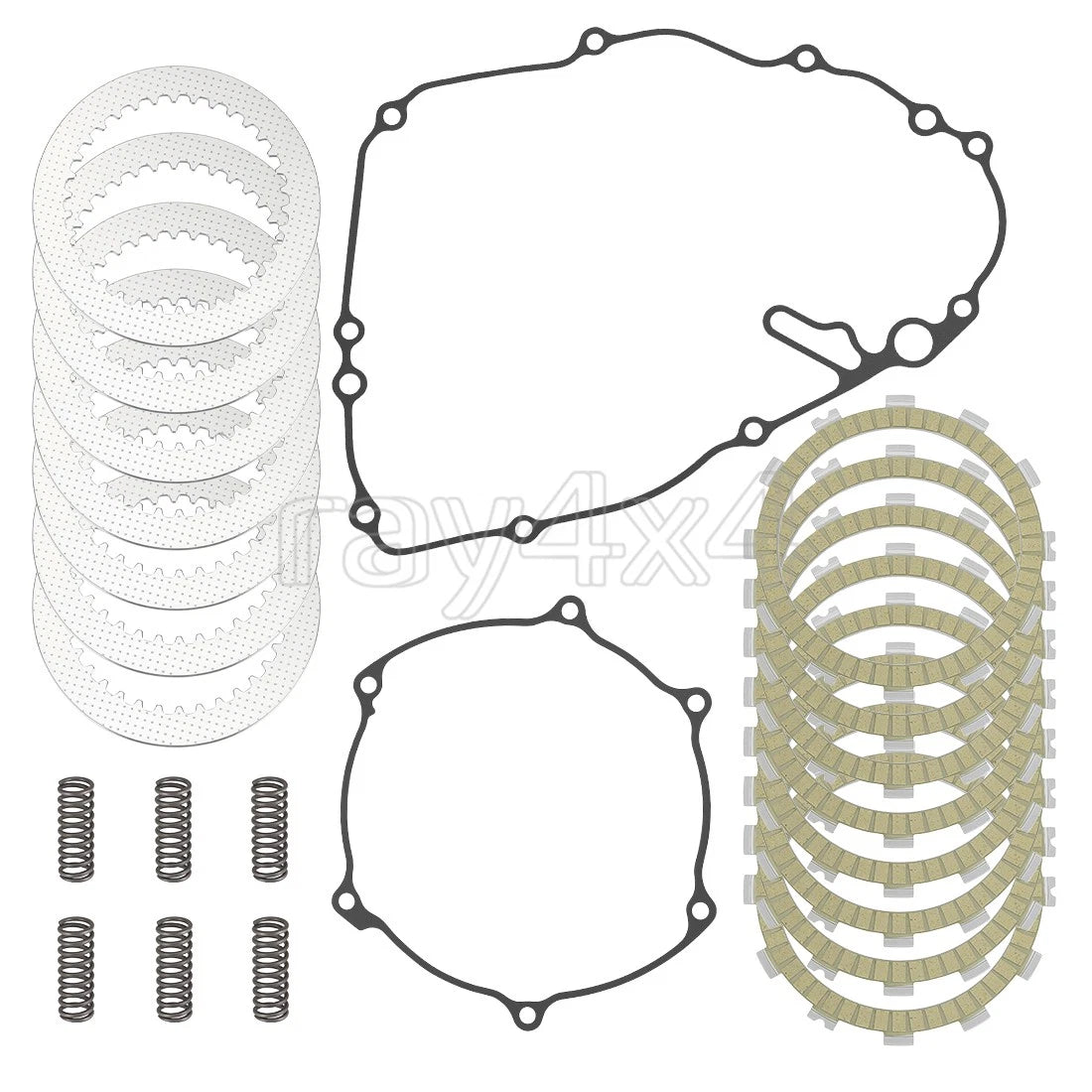Clutch Friction Plates & Steel Plates Gasket Kit for Yamaha YZ250F (2019–2024)