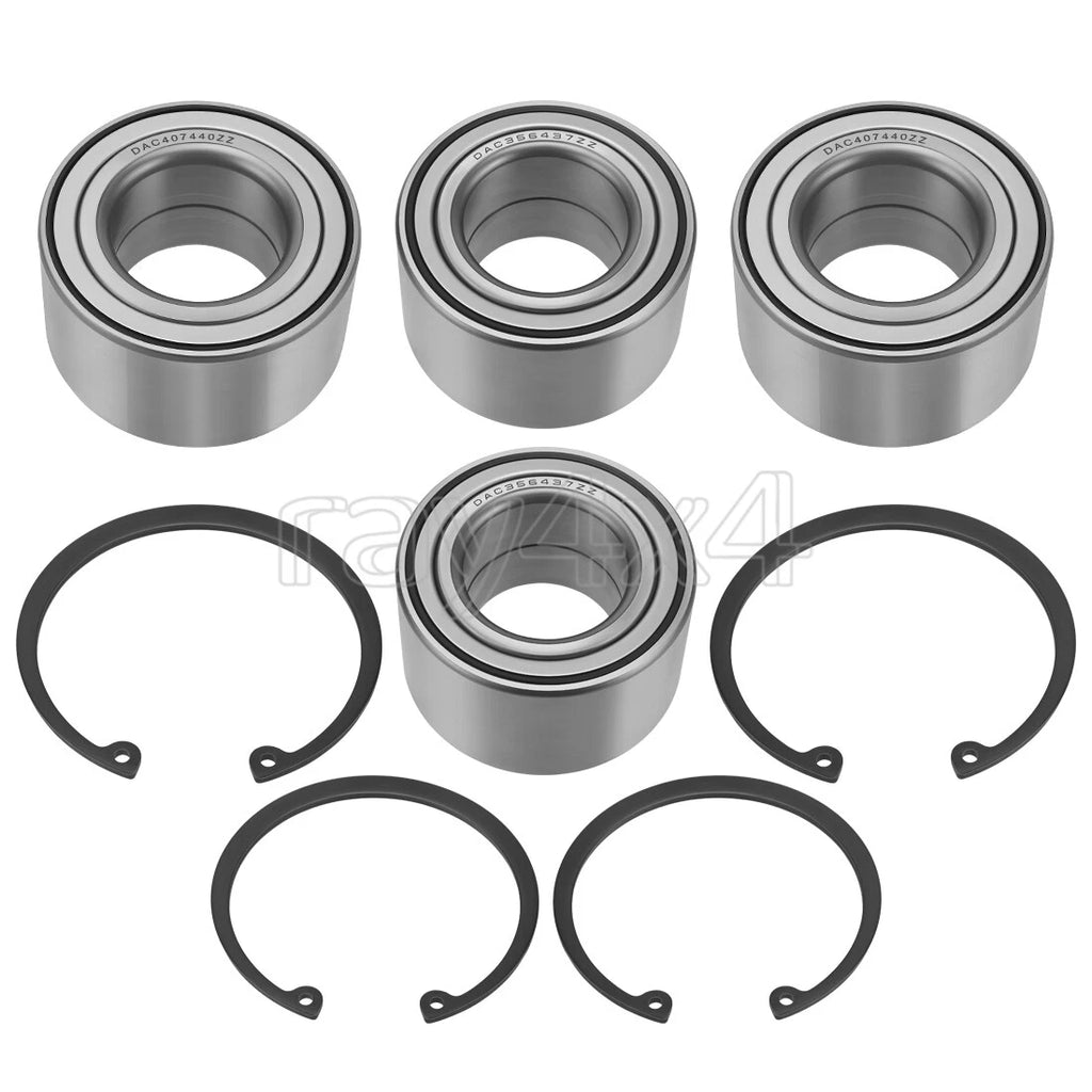 Front & Rear Wheel Bearings for Polaris Sportsman/Ranger 400 425 500 570 700 800 (2000–2023)