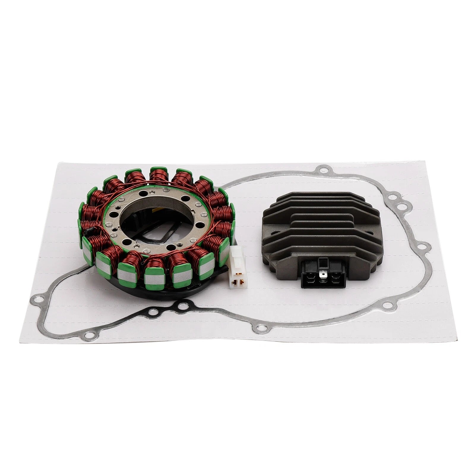 Stator Generator Regulator Rectifier with Gasket for Kawasaki KLR650 (2008–2010)
