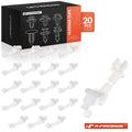 20Pcs Nylon Door Lock Rod End Clips for Ford F-150