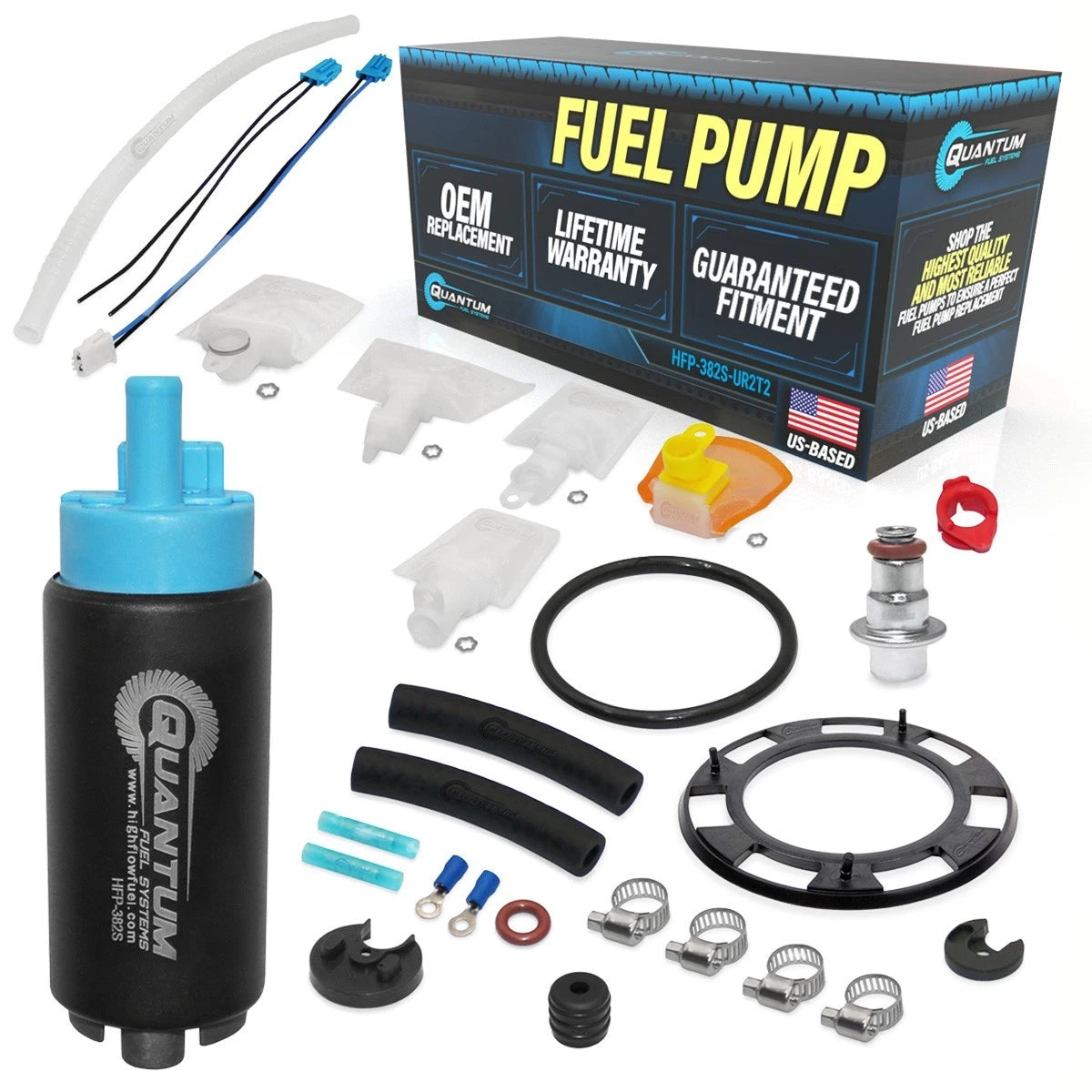 Fuel Pump Set with Regulator, Gasket, Strainer for Honda CTX1300 (2014)