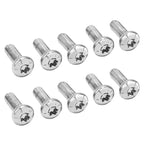 10x Front Disk Brake Rotor Bolts for Harley Touring Electra Glide Sportster