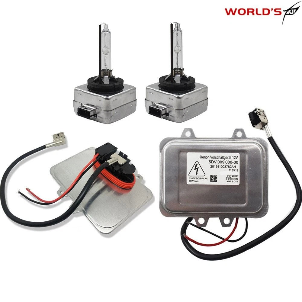 2X Xenon HID Headlight Ballast & D1S Bulb for Cadillac Escalade (2007–2014)