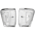 2 x LH+RH Chrome Corner Indicator Lights for Toyota Hilux (1994–1997)