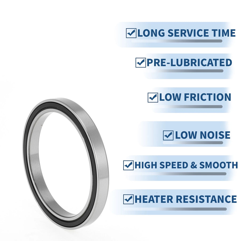 Deep Groove Ball Bearing P5 for Scooter Skateboard Wheel (80x100x10mm)