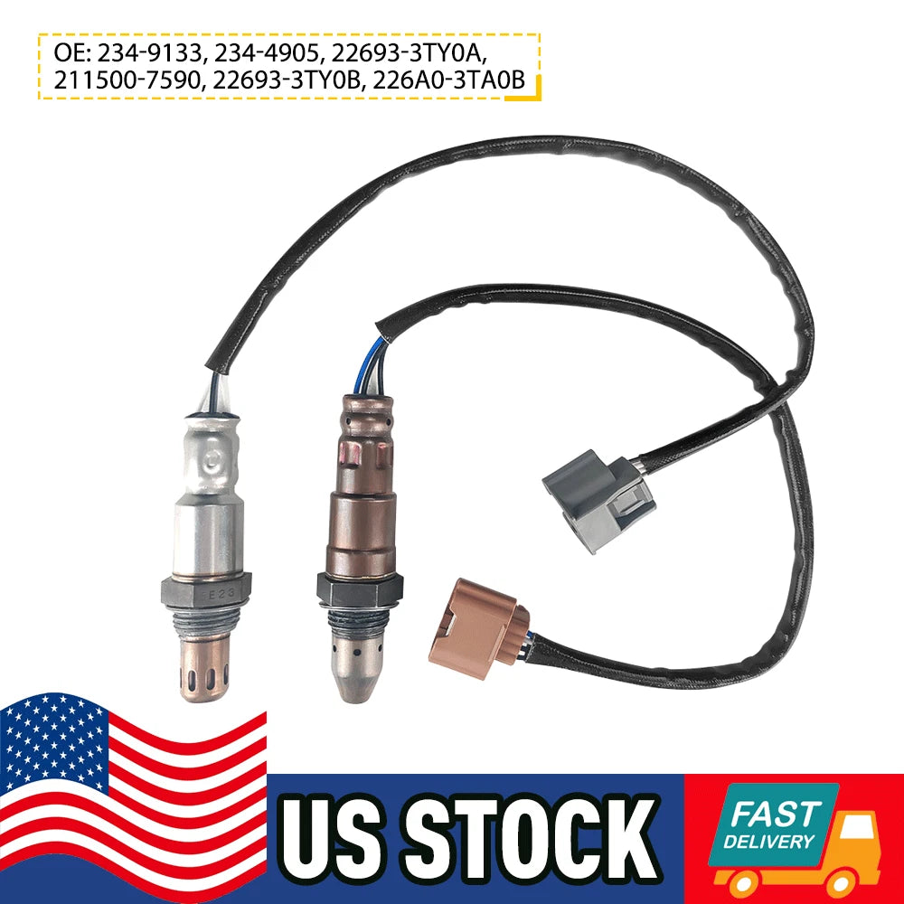 Set of 2 O2 Oxygen Sensors for Nissan Altima (2013–2017)